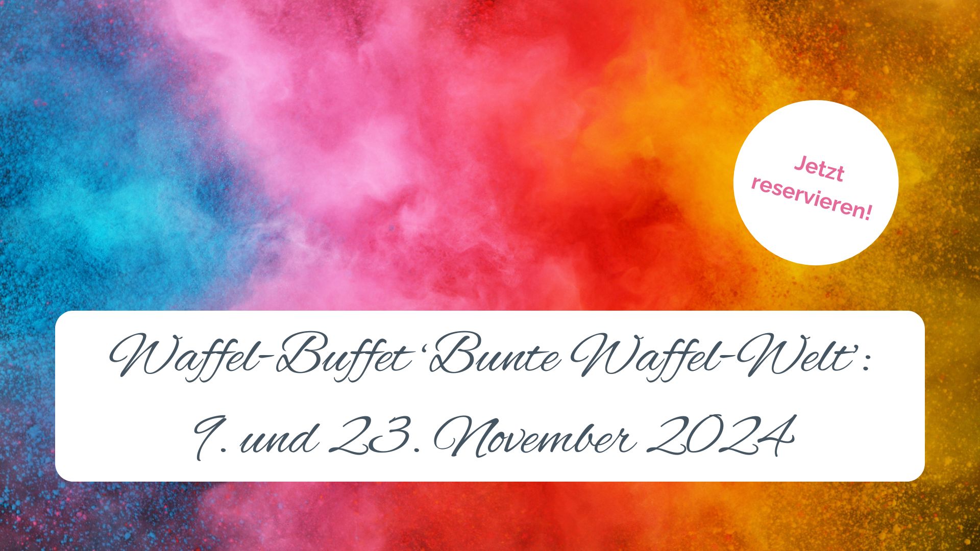 Waffel-Genuss für die ganze Familie in Langenfeld! Unser Buffet am 9. & 23.11.2024 bietet eine Vielfalt süßer & herzhafter Waffelkreationen.