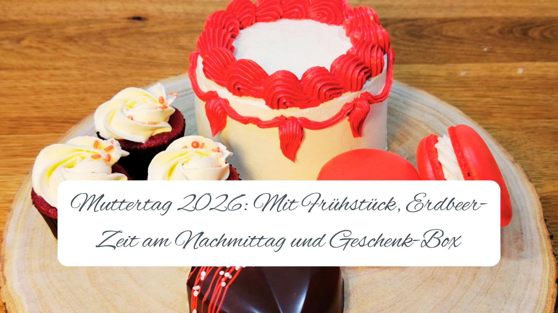 Muttertag in Langenfeld feiern: mit Frühstück im Burgcafé Haus Graven, Erdbeer-Zeit am Nachmittag oder Muttertags-Box als Geschenk. Jetzt reservieren.